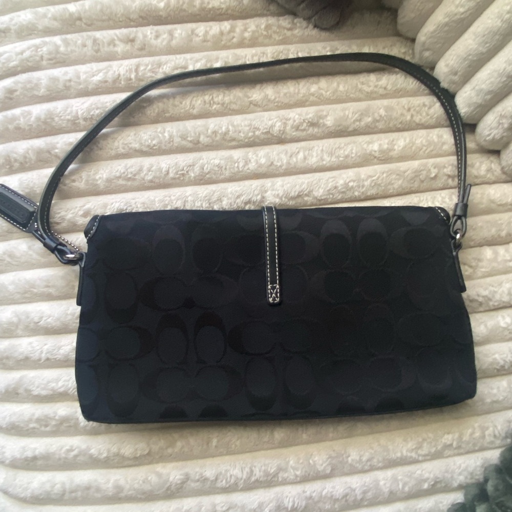 Black Coach Hampton shoulder bag vintage - Picture 5 of 6